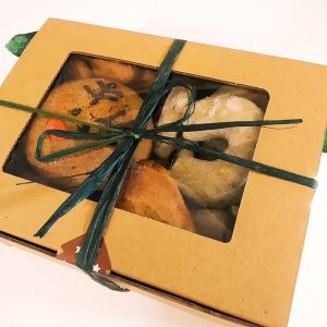 Karácsonyi kekszes doboz – Nagyi kedvence