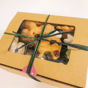 Karácsonyi kekszes doboz – Édes vegyes